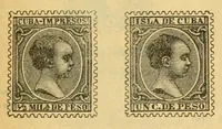 Picture 13 of 18 from Segunda edición del catálogo descriptivo de los sellos de correos de España y sus colonias (1890), leaf 41