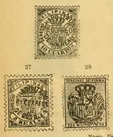 Picture 16 of 18 from Segunda edición del catálogo descriptivo de los sellos de correos de España y sus colonias (1890), leaf 63