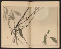 An illustration from Seitei kachō gafu (1890)