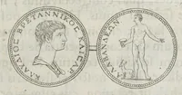 An illustration from Selecta numismata antiqua (1684)