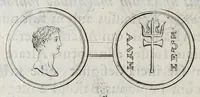 An illustration from Selecta numismata antiqua (1684)