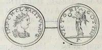 An illustration from Selecta numismata antiqua (1684)