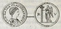 An illustration from Selecta numismata antiqua (1684)