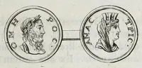 An illustration from Selecta numismata antiqua (1684)