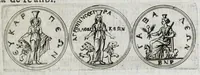 An illustration from Selecta numismata antiqua (1684)