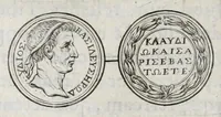 An illustration from Selecta numismata antiqua (1684)