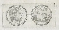 An illustration from Selecta numismata antiqua (1684)