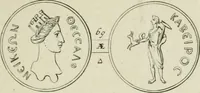 An illustration from Selecta numismata antiqua : ex musaeo Jacobi de Wilde (1692)