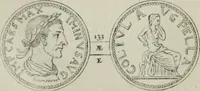 An illustration from Selecta numismata antiqua : ex musaeo Jacobi de Wilde (1692)