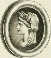 An illustration from A select collection of drawings from curious antique gems : most of them in the possession of the nobility and gentry of this kingdom : etched after the manner of Rembrandt (1768)