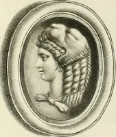 An illustration from A select collection of drawings from curious antique gems : most of them in the possession of the nobility and gentry of this kingdom : etched after the manner of Rembrandt (1768)
