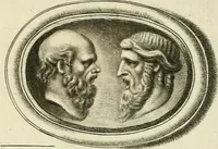 An illustration from A select collection of drawings from curious antique gems : most of them in the possession of the nobility and gentry of this kingdom : etched after the manner of Rembrandt (1768)