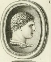 An illustration from A select collection of drawings from curious antique gems : most of them in the possession of the nobility and gentry of this kingdom : etched after the manner of Rembrandt (1768)