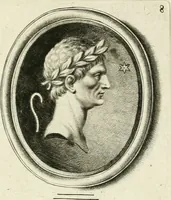 An illustration from A select collection of drawings from curious antique gems : most of them in the possession of the nobility and gentry of this kingdom : etched after the manner of Rembrandt (1768)