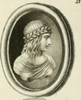 An illustration from A select collection of drawings from curious antique gems : most of them in the possession of the nobility and gentry of this kingdom : etched after the manner of Rembrandt (1768)