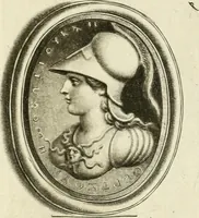 An illustration from A select collection of drawings from curious antique gems : most of them in the possession of the nobility and gentry of this kingdom : etched after the manner of Rembrandt (1768)