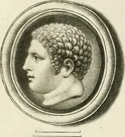 An illustration from A select collection of drawings from curious antique gems : most of them in the possession of the nobility and gentry of this kingdom : etched after the manner of Rembrandt (1768)
