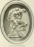 An illustration from A select collection of drawings from curious antique gems : most of them in the possession of the nobility and gentry of this kingdom : etched after the manner of Rembrandt (1768)
