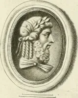 An illustration from A select collection of drawings from curious antique gems : most of them in the possession of the nobility and gentry of this kingdom : etched after the manner of Rembrandt (1768)