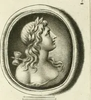 An illustration from A select collection of drawings from curious antique gems : most of them in the possession of the nobility and gentry of this kingdom : etched after the manner of Rembrandt (1768)