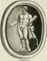 An illustration from A select collection of drawings from curious antique gems : most of them in the possession of the nobility and gentry of this kingdom : etched after the manner of Rembrandt (1768)