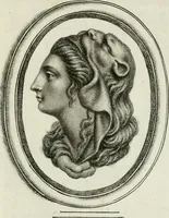 An illustration from A select collection of drawings from curious antique gems : most of them in the possession of the nobility and gentry of this kingdom : etched after the manner of Rembrandt (1768)