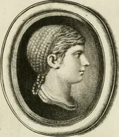 An illustration from A select collection of drawings from curious antique gems : most of them in the possession of the nobility and gentry of this kingdom : etched after the manner of Rembrandt (1768)