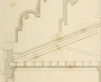 An illustration from Select designs for public buildings; consisting of plans, elevations, perspective views, sections, and details, of churches, chapels, schools, alms-houses, gas-works, markets, and other buildings erected for public purposes (1842)