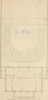 An illustration from Select designs for public buildings; consisting of plans, elevations, perspective views, sections, and details, of churches, chapels, schools, alms-houses, gas-works, markets, and other buildings erected for public purposes (1842)