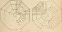 An illustration from Select designs for public buildings; consisting of plans, elevations, perspective views, sections, and details, of churches, chapels, schools, alms-houses, gas-works, markets, and other buildings erected for public purposes (1842)