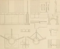 An illustration from Select designs for public buildings; consisting of plans, elevations, perspective views, sections, and details, of churches, chapels, schools, alms-houses, gas-works, markets, and other buildings erected for public purposes (1842)