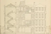 An illustration from Select designs for public buildings; consisting of plans, elevations, perspective views, sections, and details, of churches, chapels, schools, alms-houses, gas-works, markets, and other buildings erected for public purposes (1842)