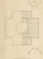 Picture 92 of 105 from Select designs for public buildings; consisting of plans, elevations, perspective views, sections, and details, of churches, chapels, schools, alms-houses, gas-works, markets, and other buildings erected for public purposes (1842), leaf 278