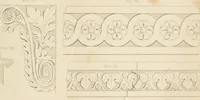 An illustration from Select designs for public buildings; consisting of plans, elevations, perspective views, sections, and details, of churches, chapels, schools, alms-houses, gas-works, markets, and other buildings erected for public purposes (1842)