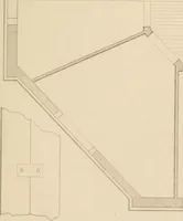 An illustration from Select designs for public buildings; consisting of plans, elevations, perspective views, sections, and details, of churches, chapels, schools, alms-houses, gas-works, markets, and other buildings erected for public purposes (1842)