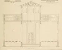 Picture 102 of 105 from Select designs for public buildings; consisting of plans, elevations, perspective views, sections, and details, of churches, chapels, schools, alms-houses, gas-works, markets, and other buildings erected for public purposes (1842), leaf 298