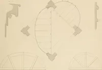 An illustration from Select designs for public buildings; consisting of plans, elevations, perspective views, sections, and details, of churches, chapels, schools, alms-houses, gas-works, markets, and other buildings erected for public purposes (1842)