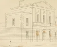Picture 12 of 105 from Select designs for public buildings; consisting of plans, elevations, perspective views, sections, and details, of churches, chapels, schools, alms-houses, gas-works, markets, and other buildings erected for public purposes (1842), leaf 48