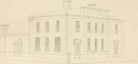 An illustration from Select designs for public buildings; consisting of plans, elevations, perspective views, sections, and details, of churches, chapels, schools, alms-houses, gas-works, markets, and other buildings erected for public purposes (1842)