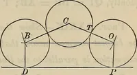 Picture 15 of 37 from Selected propositions in geometrical constructions and applications of algebra to geometry. Being a key to the appendix of Davies' Legendre (1875), leaf 34