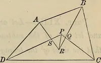 An illustration from Selected propositions in geometrical constructions and applications of algebra to geometry. Being a key to the appendix of Davies' Legendre (1875)
