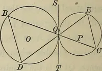Picture 20 of 37 from Selected propositions in geometrical constructions and applications of algebra to geometry. Being a key to the appendix of Davies' Legendre (1875), leaf 37