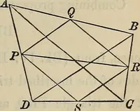 An illustration from Selected propositions in geometrical constructions and applications of algebra to geometry. Being a key to the appendix of Davies' Legendre (1875)