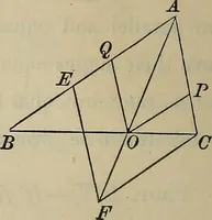 Picture 28 of 37 from Selected propositions in geometrical constructions and applications of algebra to geometry. Being a key to the appendix of Davies' Legendre (1875), leaf 47
