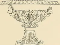 An illustration from Selection of vases, statues, busts, &c., from terra-cottas. / by J. M. Blashfield. (1857)