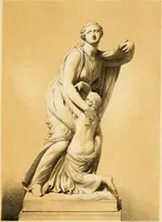 An illustration from Selection of vases, statues, busts, &c., from terra-cottas. / by J. M. Blashfield. (1857)
