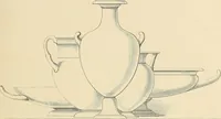An illustration from Selection of vases, statues, busts, &c., from terra-cottas. / by J. M. Blashfield. (1857)