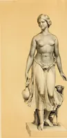 An illustration from Selection of vases, statues, busts, &c., from terra-cottas. / by J. M. Blashfield. (1857)