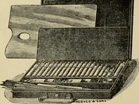 An illustration from Select list from the manufactures of Reeves & Sons Ltd. : for colonial dealers in hardware, builders' supplies, oil and colour stores (1900)
