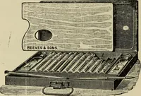 An illustration from Select list from the manufactures of Reeves & Sons Ltd. : for colonial dealers in hardware, builders' supplies, oil and colour stores (1900)